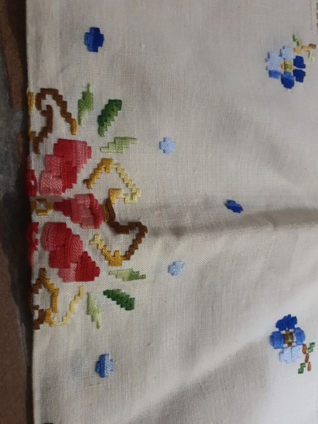 mantel con servilletas