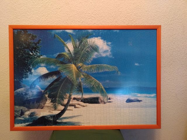 Cuadro de playa