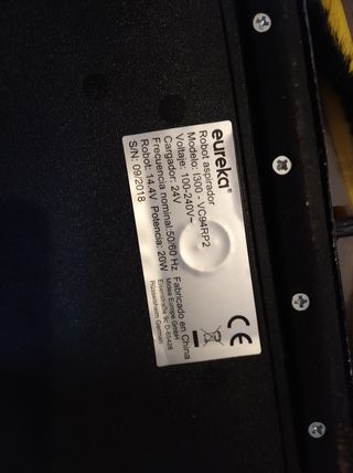 Robot aspirador EUREKA de segunda mano por 20 EUR en Igualada en WALLAPOP