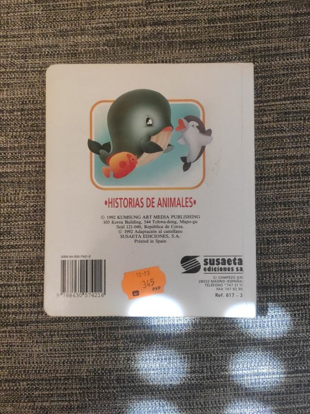 Libro infantil La ballena