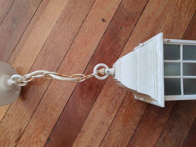 Farol blanco exterior/interior