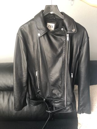 Chaquetas y Cazadoras de Cuero Mujer | ZARA España
