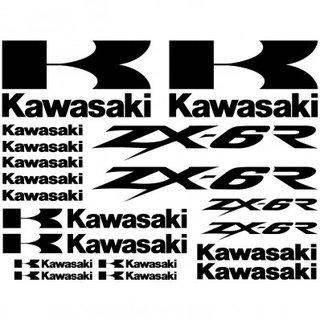 Pegatinas Kawasaki ninja