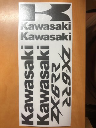 Pegatinas Kawasaki ninja