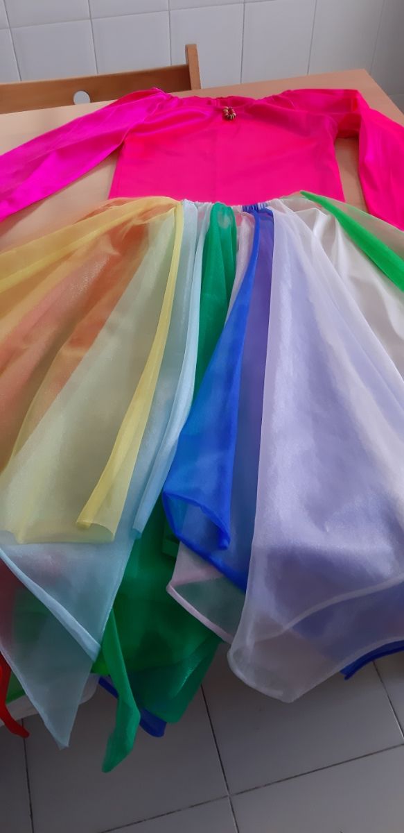 Disfraz de Zíngara+falda de princesa regalo