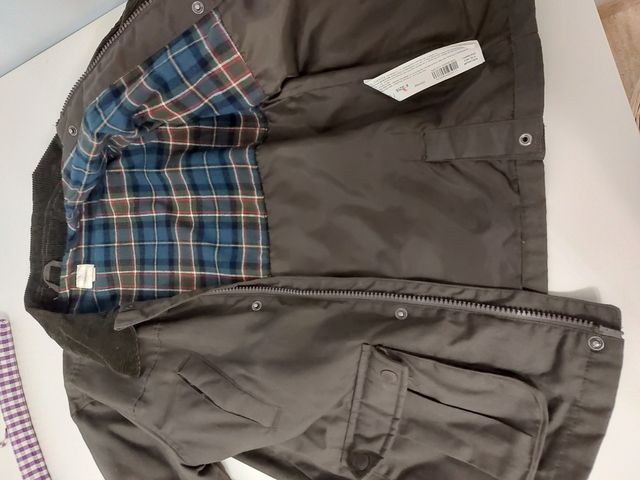 Parca verde botella  Sfera. 9-10