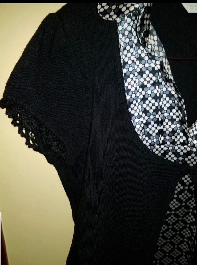 Camiseta-blusa  Manga Corta  T. L  Promod