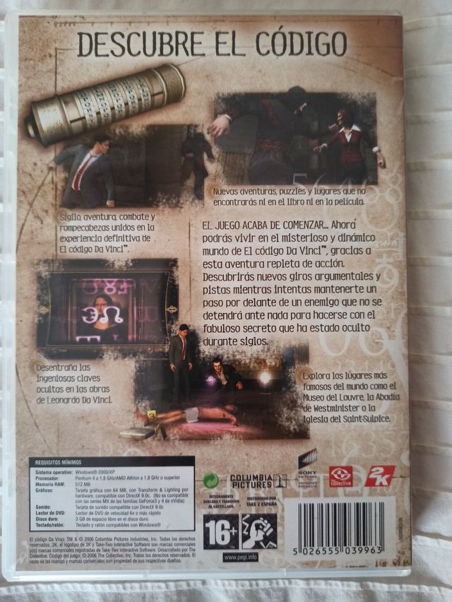 El código DA VINCI para PC