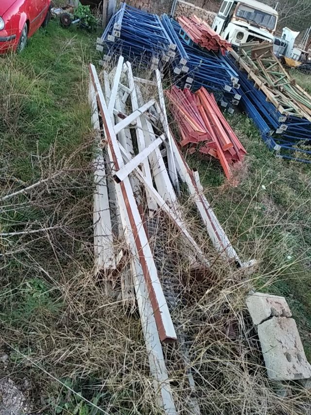 estructura metálica almacén. garaje. caseta