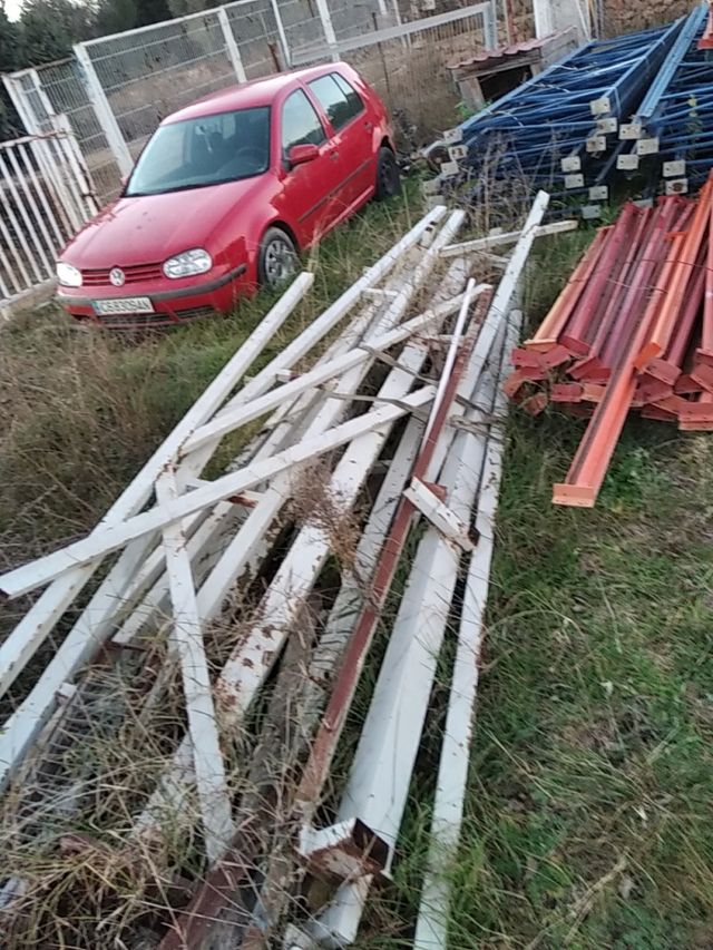 estructura metálica almacén. garaje. caseta