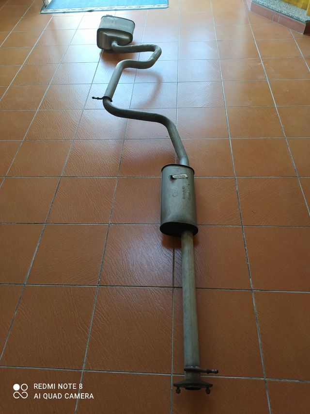 Línea de escape "Ford Mondeo mk3".