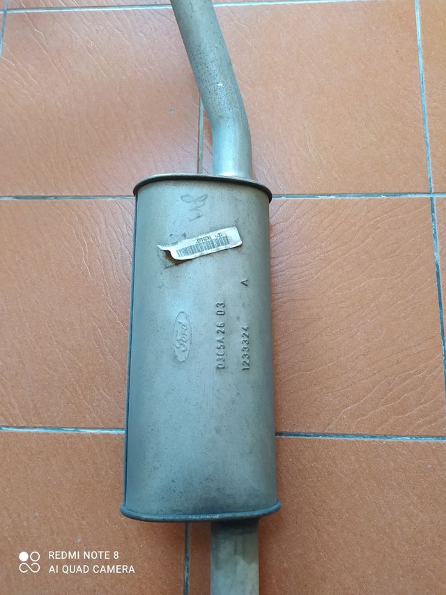 Línea de escape "Ford Mondeo mk3".