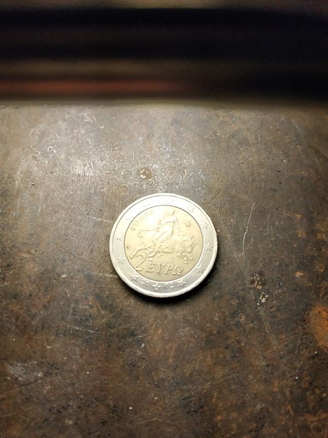 moneda de dos euros de Grecia 2002