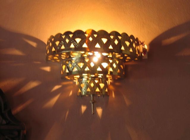 Apliques latón Marrakech