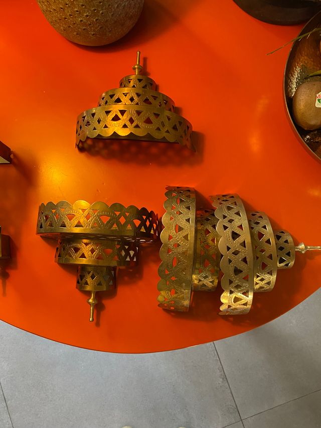 Apliques latón Marrakech