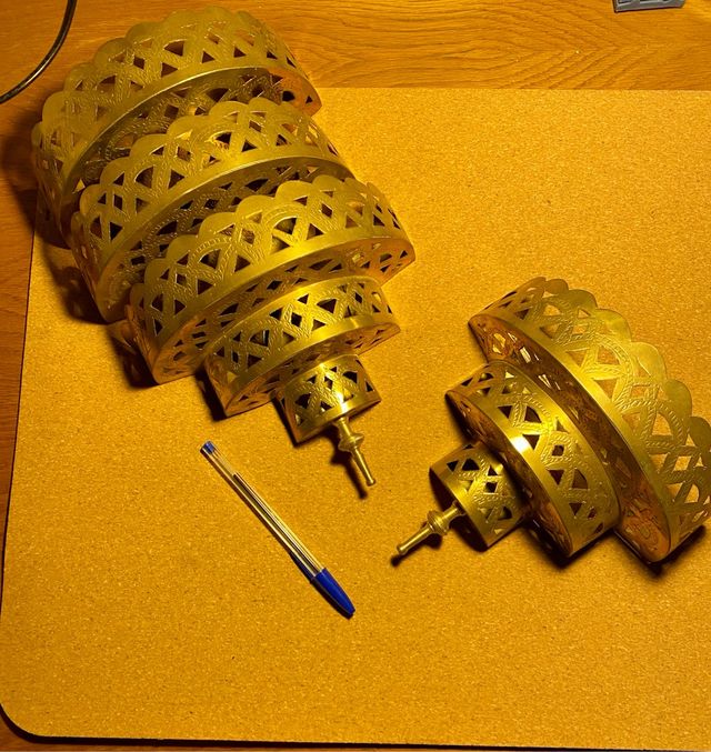 Apliques latón Marrakech