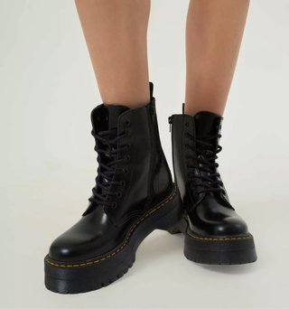 Botas militares BROWNIE PIEL NEGRAS de segunda mano por 30 EUR en Molina de  Segura en WALLAPOP