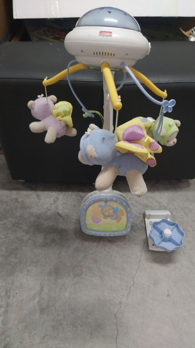 Móvil musical cuna Fiser Price