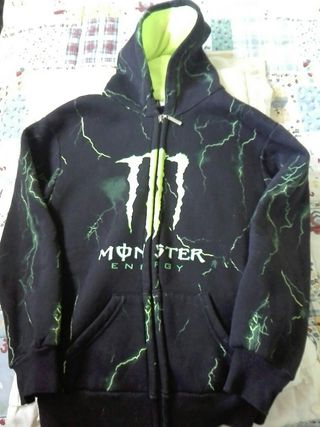 Sudadera Monster Energy de segunda mano por 8 EUR en Altafulla en WALLAPOP