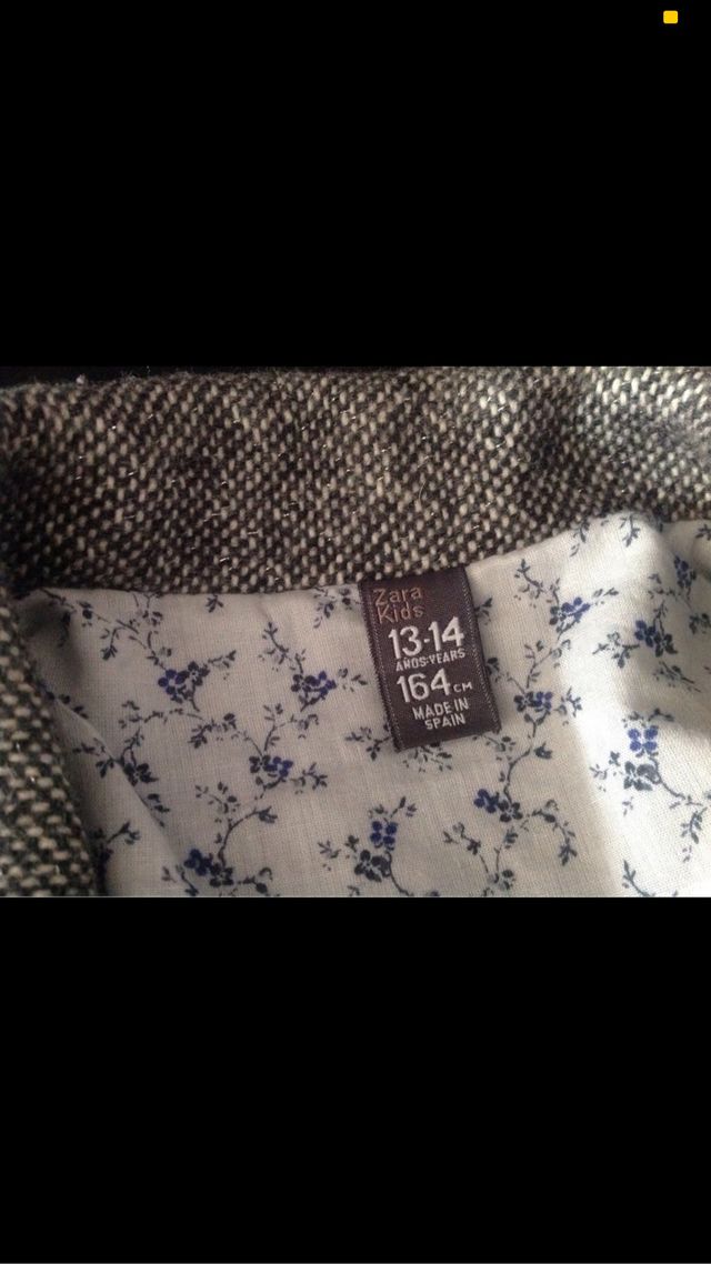 Abrigo niña Zara