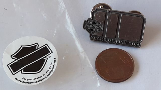 Harley Davidson 110 años chapa pin