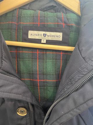 Chaquetón Alvaro Moreno hombre talla L de segunda mano por 12 EUR en Madrid  en WALLAPOP