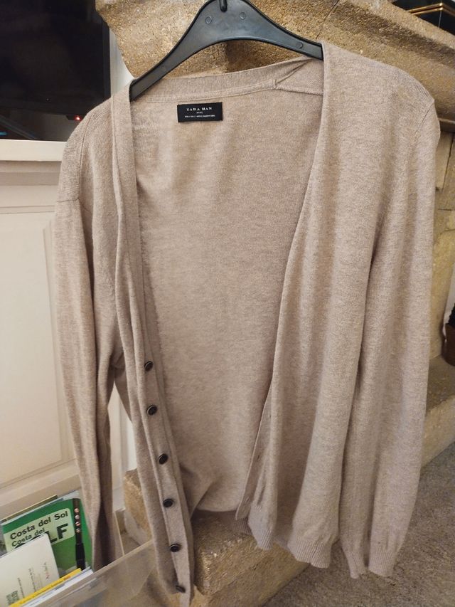 Giacca Zara in jersey beige