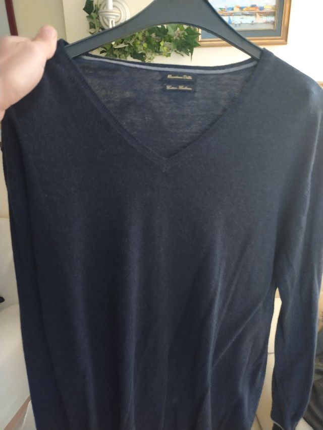 maglione taglia m blu marino