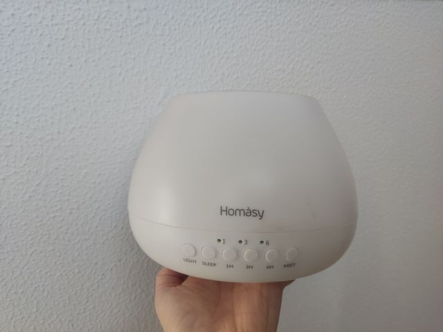 Difusor luces colores + cuatro aceites esenciales