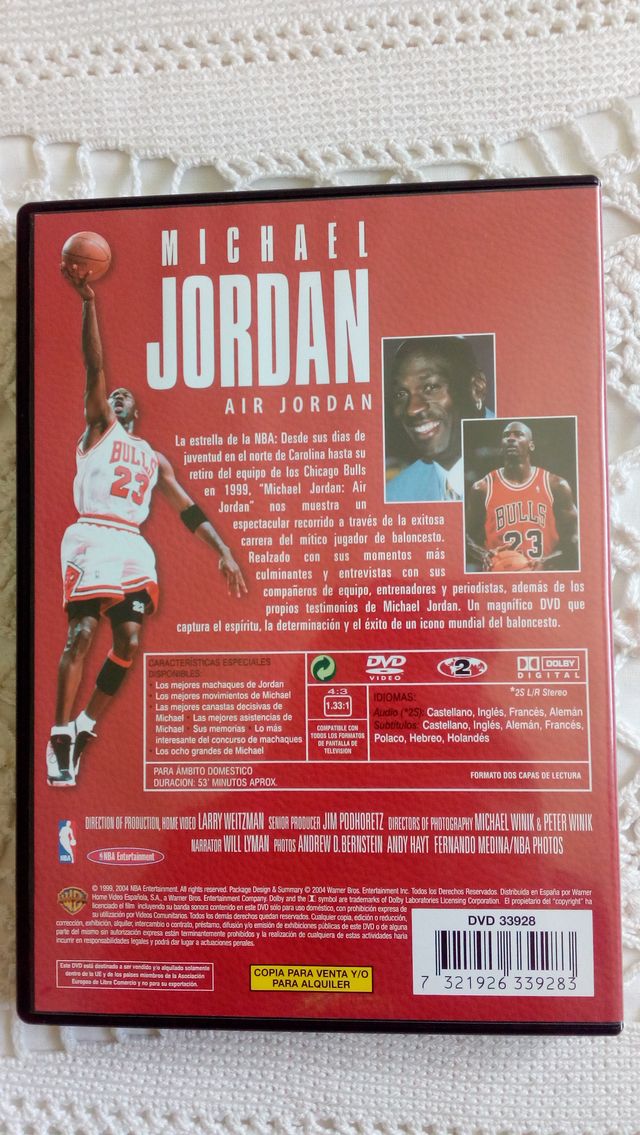 Revista Gigantes del Basket 1988 Dvd Air Jordan 