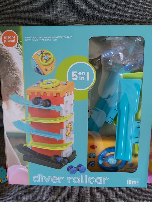 Diver railcar. 5 en 1. Infant planet