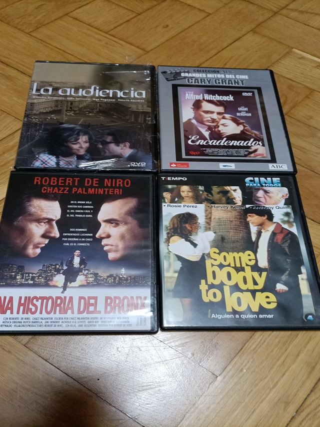 DVDS: Encadenados, Somebody to love, La audiencia.