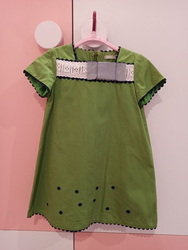 VESTIDO NIÑA CON CHAQUETA A JUEGO
