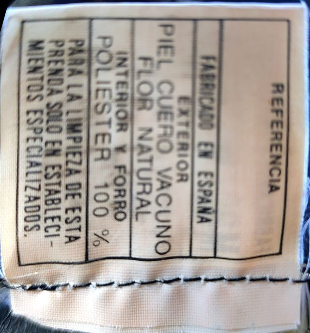 Chaqueta moto Garibaldi Vintage cuero