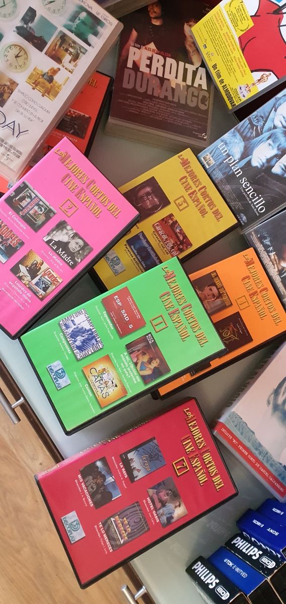 COLECCIÓN CORTOS VHS