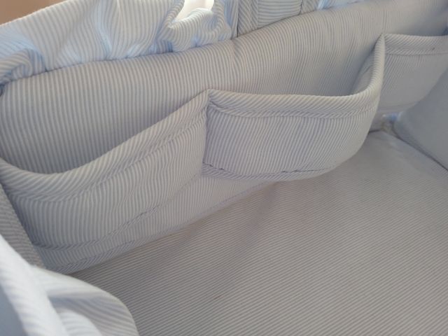 Cesta pañalero guarda objetos + pañales