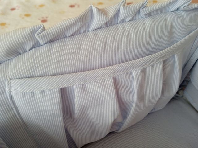 Cesta pañalero guarda objetos + pañales