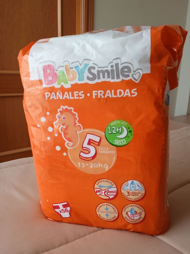 Cesta pañalero guarda objetos + pañales