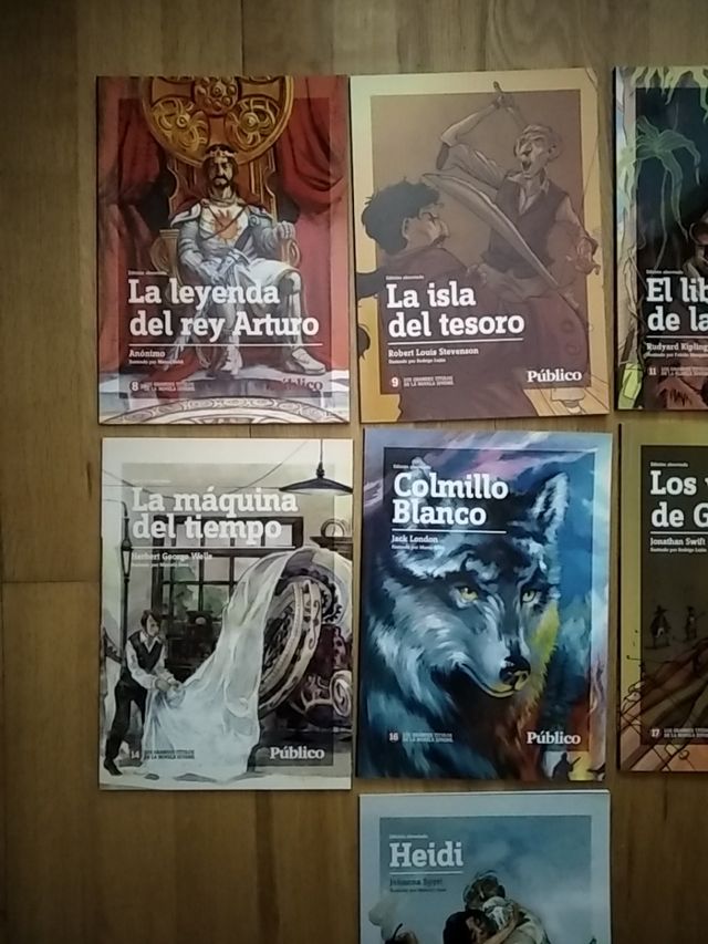 Lote Grandes títulos de la Novela juvenil