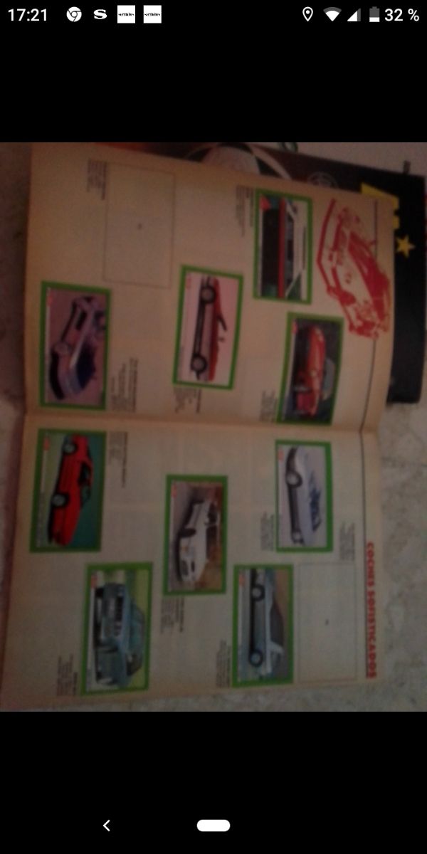 album cromos futbol antiguo