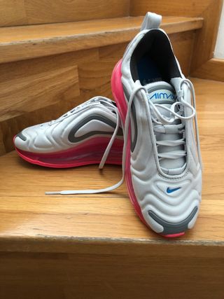 Zapatillas Nike Air Max talla 35.5 de segunda mano por 35 EUR en Terramelar  en WALLAPOP