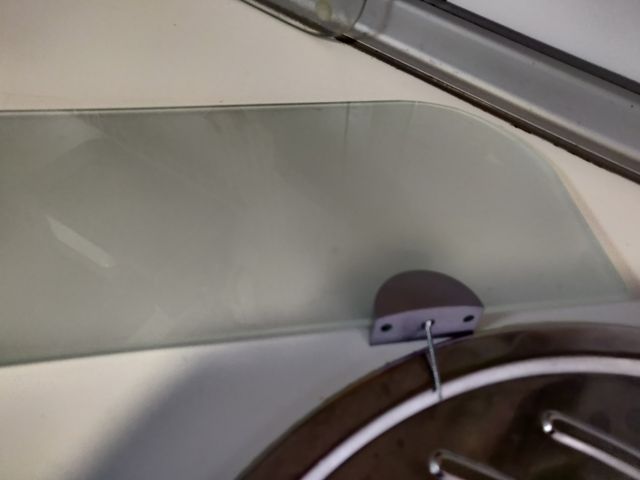 ESTANTERÍA CRISTAL TRASLUCIDO 90X15CM