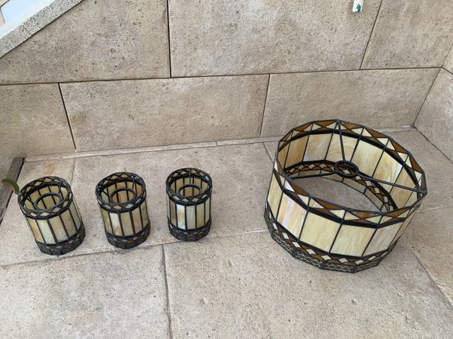 Lámparas cristal Tiffani