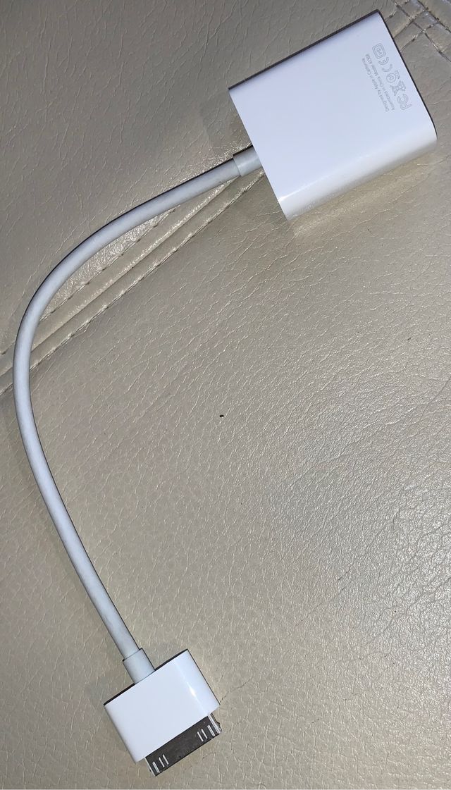 Apple Dock 30 Pines to VGA Adapter USADO