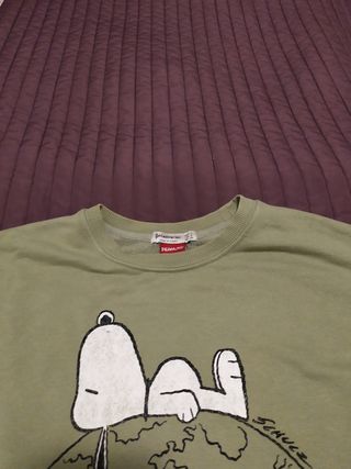 Sudadera de Snoopy de Stradivarius de segunda mano por 8 EUR en Torrelavega  en WALLAPOP