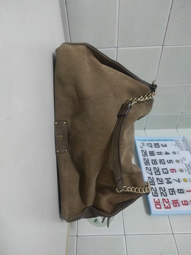 bolso grande  marron