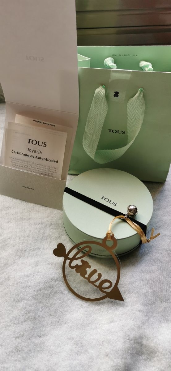 Colgante TOUS Love plata