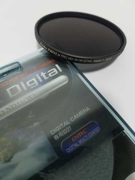 (Nuevo) Ø 67mm ND-16 Pro 1 gris Kenko