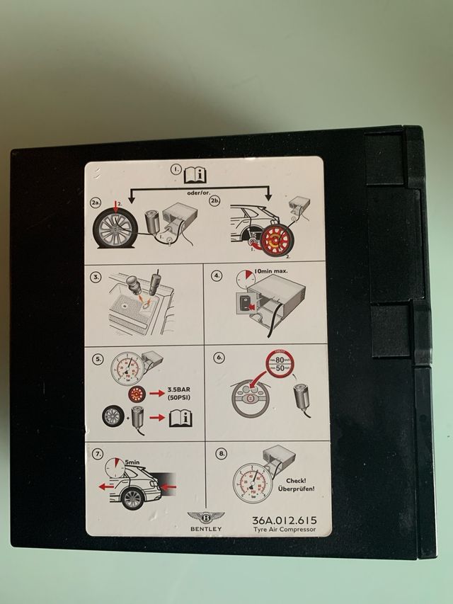 Compresor neumaticos BENTLEY