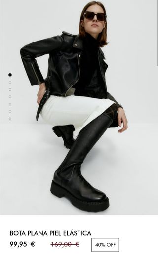 Botas altas Uterque de segunda mano por 50 EUR en Barcelona en WALLAPOP